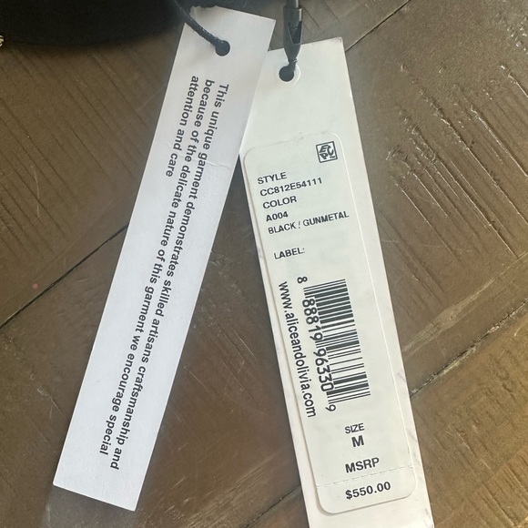 NWT ALICE + OLIVIA sequin pants! - Picture 9 of 9